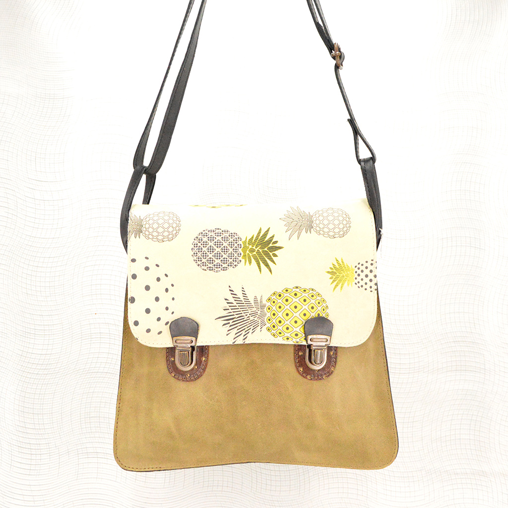 maud_pm_kaki_ananas_besace_cuir_mai_baeg